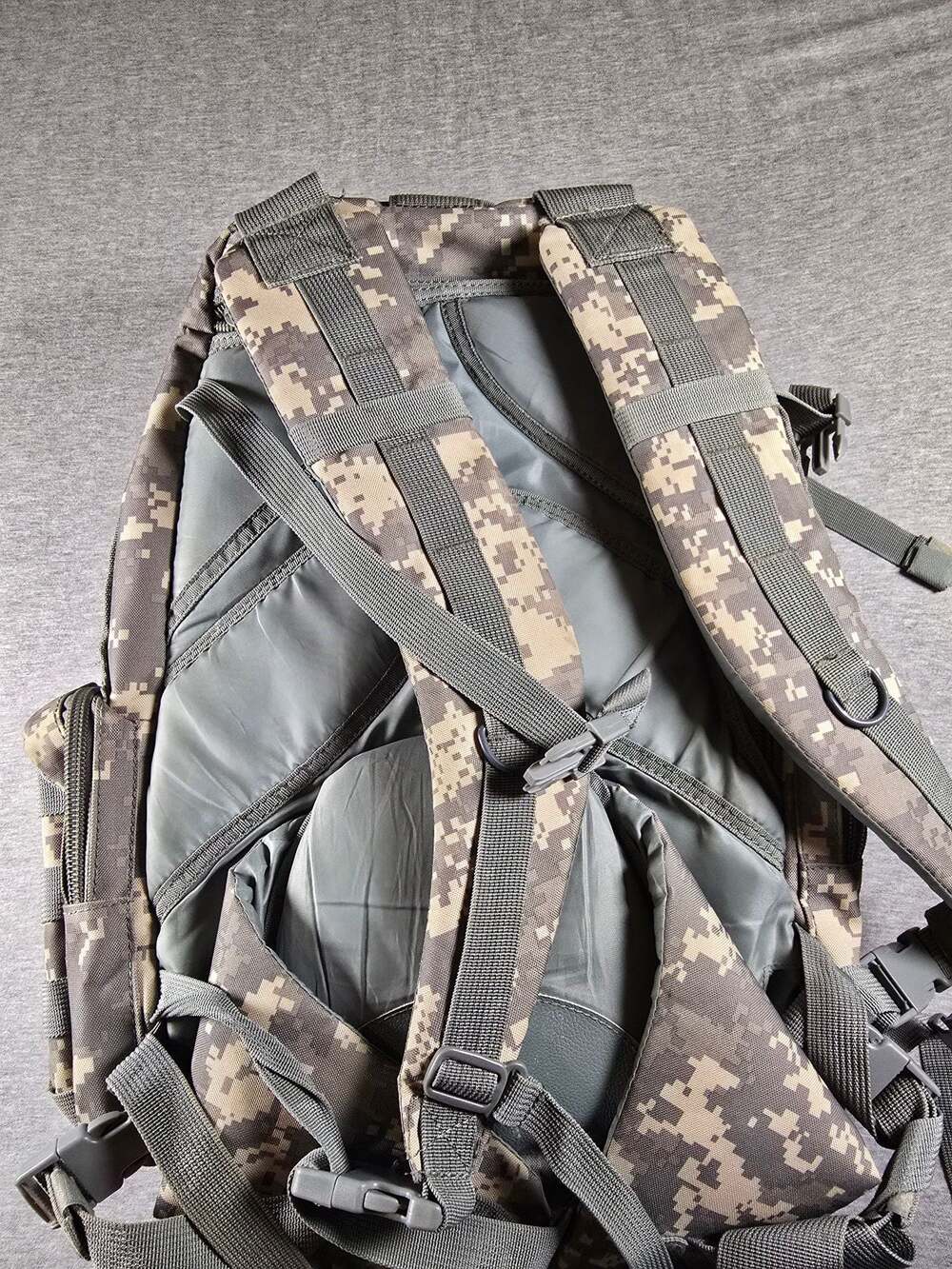 Military Style Digital Camo Tactical Backpack - Picture 4 of 7